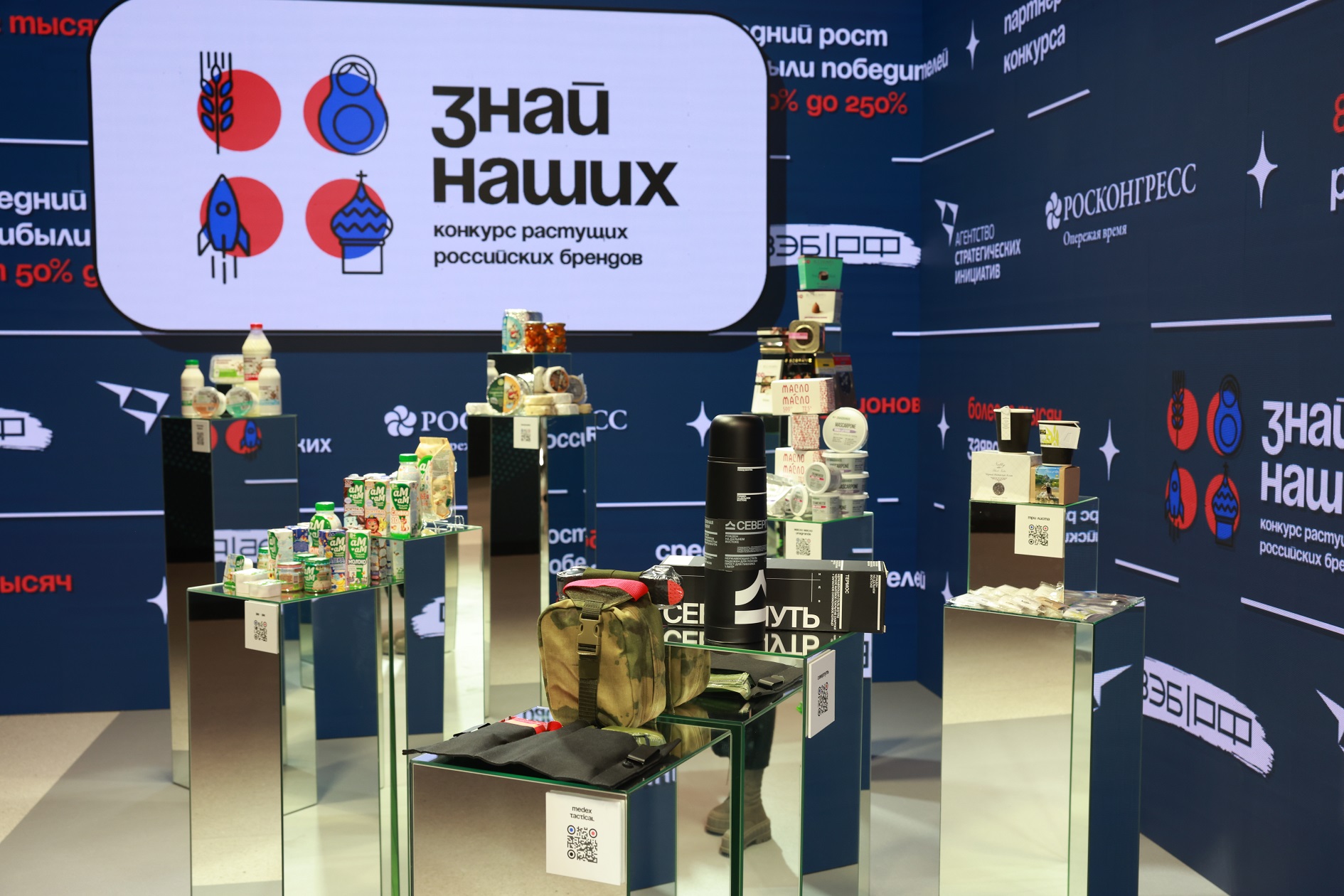 Президент АБКР Анна Луканина наградила победителей всероссийского конкурса растущих брендов «ЗНАЙ НАШИХ»  